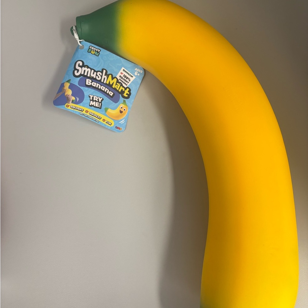 Crazy Fun Scented SmushMart Red Apple and Banana Squishy ONE OF EACH - Picture 3 of 6